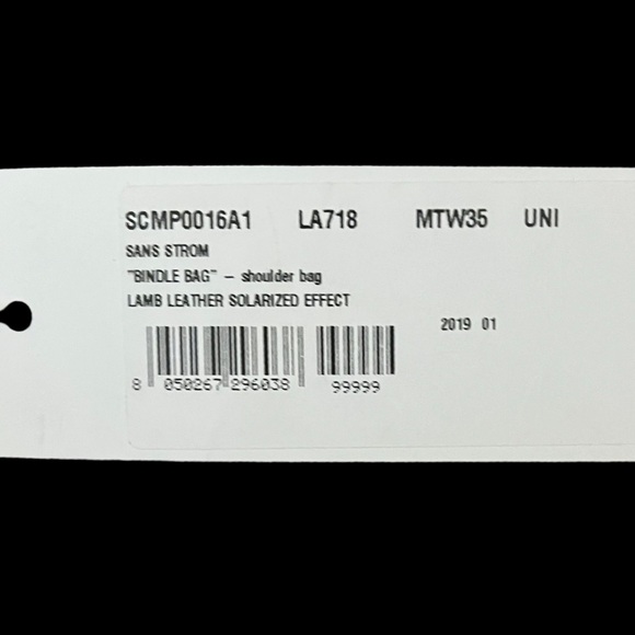 MARNI brand new, with tags, lamb skin leather, large bucket bag - Picture 3 of 3